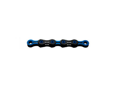 KMC DLC 11 Waxed Chain 118L 118L Black/Blue