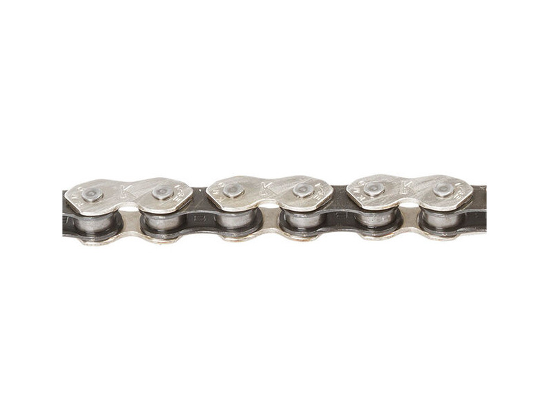 KMC K-710 1/8" BMX Kool Chain in Silver (boxed) click to zoom image