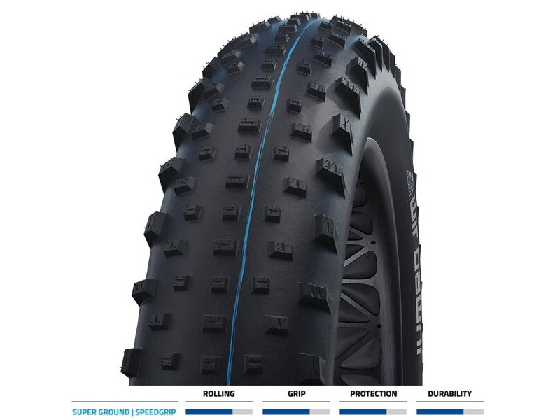 Schwalbe Jumbo Jim Evo Super Ground TLE 26x4.40 Fold click to zoom image