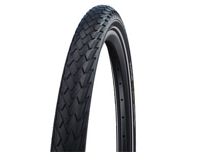 Schwalbe Green Marathon City/Touring Tyre in Black/Reflex (Wired) 16 x 1.75" click to zoom image