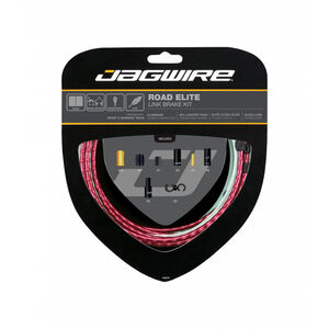 Jagwire Elite Link Road Brake Kit  Red  click to zoom image