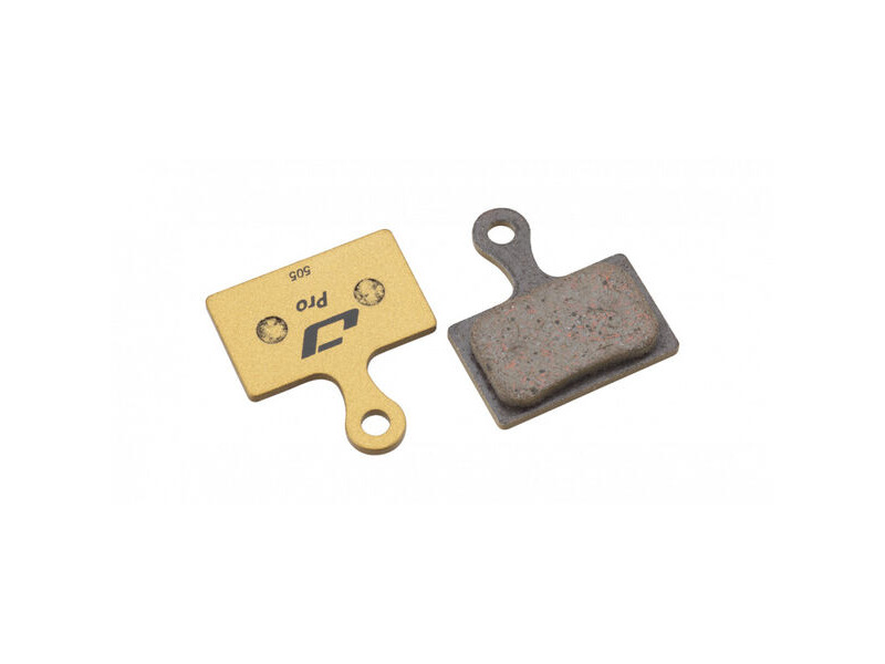 Jagwire Pro Semi-Metallic Disc Brake Pad - Shim Road & RideRever Pro Semi-Metallic click to zoom image