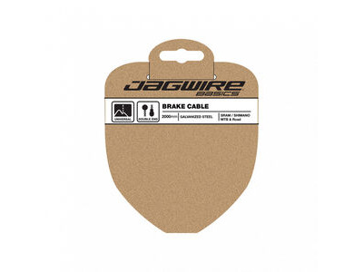 Jagwire Basic MTB & Road Brake Cable - Galv - Shim Shimano 2000mm