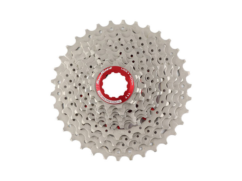 SunRace CSRZ800 - 12-Speed Road Cassette 11-34T in Metallic click to zoom image