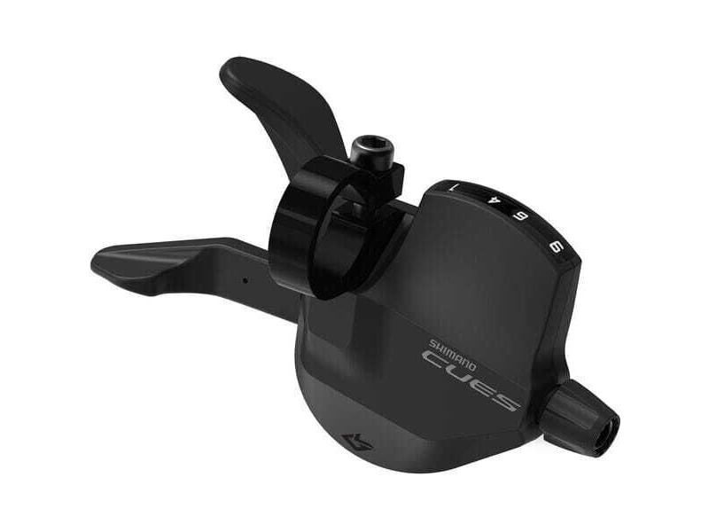 Shimano SL-U4000 CUES shift lever, right hand, 9-speed, with gear display click to zoom image