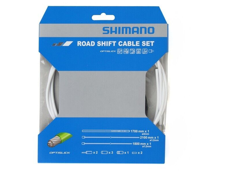 Shimano 105 5800 / Tiagra 4700 Road gear cable set, OPTISLICK coated inners click to zoom image