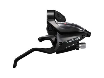 Shimano ST-EF500 EZ fire plus STI set, 2-finger lever, 3 x 8-speed, black