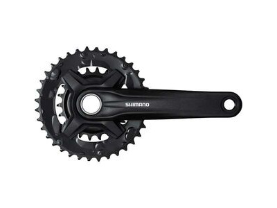 Shimano FC-MT210 2-piece chainset 9-speed, 170 mm, 36 / 22T, black click to zoom image