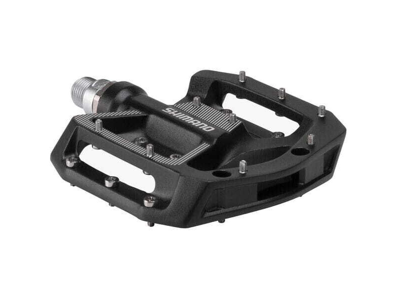 Shimano PD-GR500 MTB flat pedals, black click to zoom image