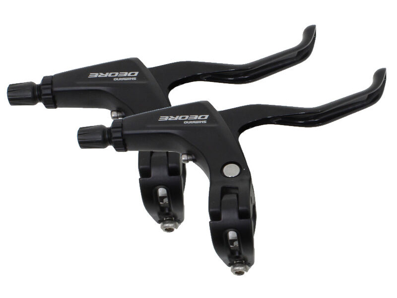 Shimano Deore V-Brake Levers Black click to zoom image