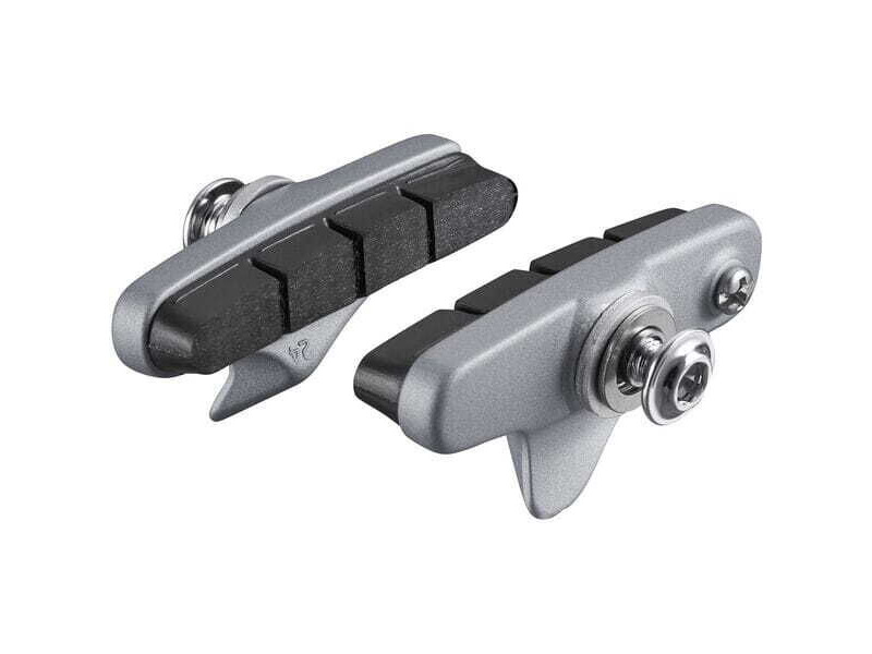 Shimano BR-R7000 R55C4 cartridge type brake shoe set, silver, pair click to zoom image