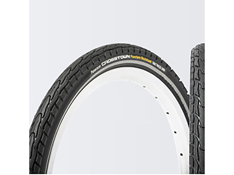 Panaracer Cross Town Reflect Urban Tyre: Black 700x32c click to zoom image