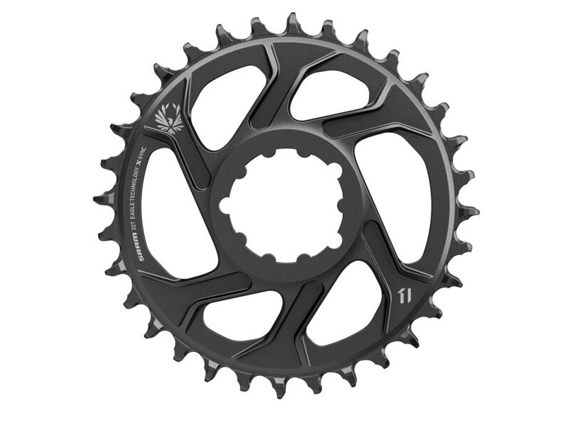Sram Chain Ring Eagle X-sync 34t Direct Mount 3mm Offset Boost Alum 12 Speed Black 12spd 34t click to zoom image