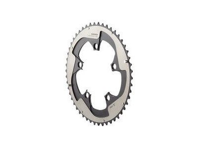 Sram Chain Ring Road Red22 X-glide R 50t Yaw 11 Speed S3 Hidden Bolt/Non-hidden Bolt 110 Alum 5mm Falcon Grey BB30 Or Gxp (50 34) Grey 11spd 50t
