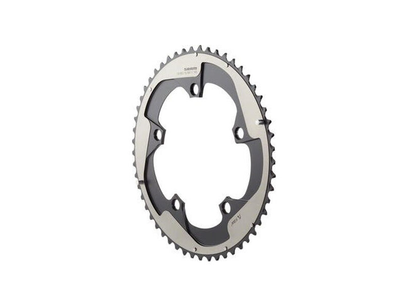 Sram Chain Ring Road Red22 X-glide R 53t Yaw 11 Speed S3 Hidden Bolt/Non-hidden Bolt 130 Alum 5mm Falcon Grey BB30 Or Gxp (53 39) Grey 11spd 53t click to zoom image
