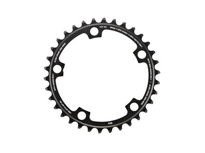 Sram Chain Ring Road Red22/Force22/Rival22 X-glide R 34t Yaw 11 Speed S2 110 Alum 3mm Blast Black (50-34) Black 11spd 34t