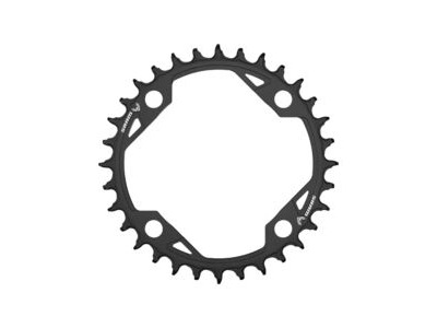 Sram Chain Ring T-type 104 Bcd Aluminum Light Powered Emtb: Black 32t