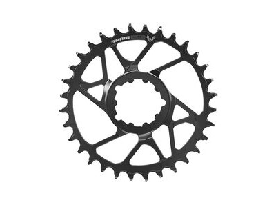 Sram Chain Ring T-type Eagle Steel Direct Mount 3mm Offset Eagle (Including 8 Bolts) Black - S1000 Black