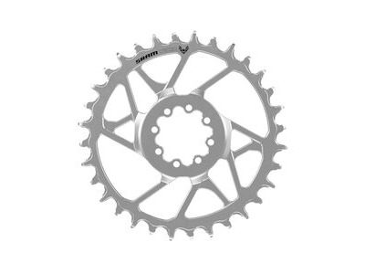 Sram Chain Ring T-type Eagle Steel Direct Mount 3mm Offset Eagle (Including 8 Bolts) Silver - Eagle 90 Silver