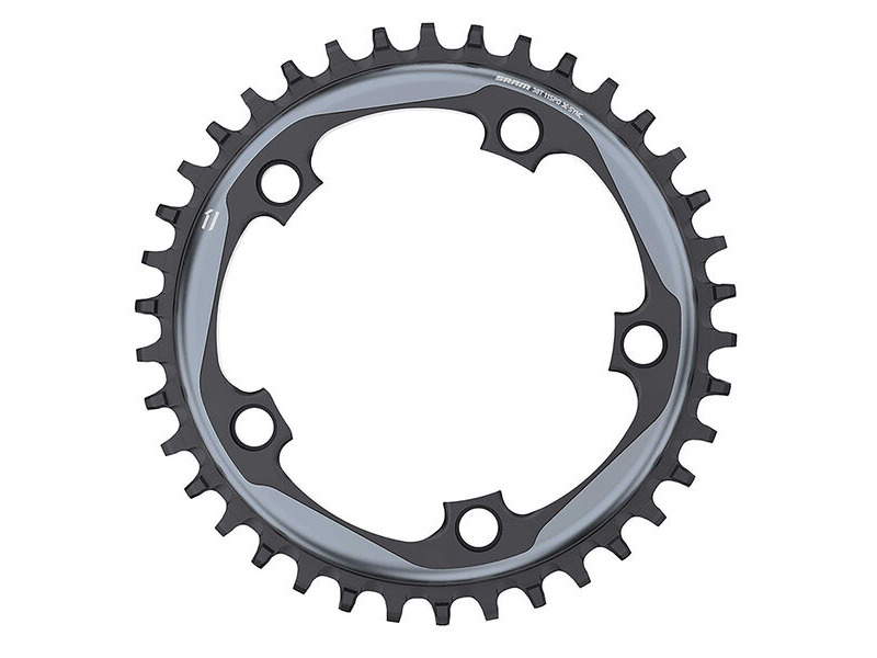 Sram Chain Ring X-sync 11spd 110bcd Aluminium (For S350 Aeroguard) Black click to zoom image