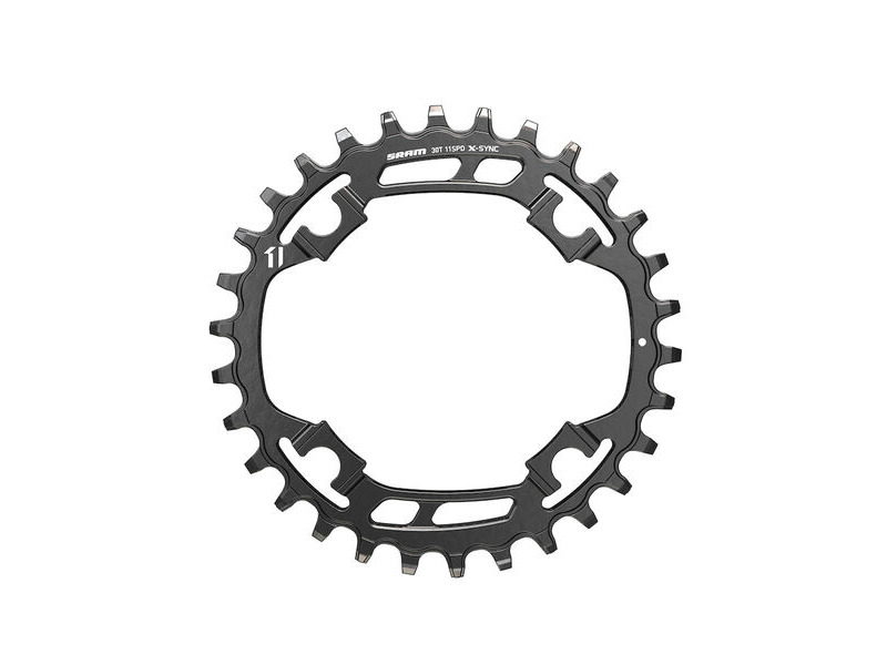 Sram Chain Ring X-sync 1x11 Steel 30t 94bcd Steel 3.5mm Black 11spd 30t click to zoom image