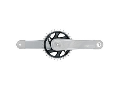 Sram Chain Ring X-sync 2 Direct Mount 6mm Offset Eagle Cold Forged (Finish Of Gx Eagle C1 Matches Crank Arms) Lunar Grey