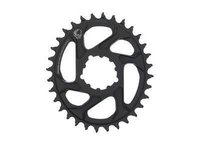 Sram Chain Ring X-sync 2 Oval 32t Direct Mount 6mm Offset Alum Eagle Black 32t