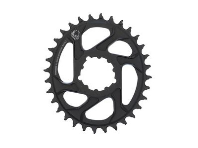Sram Chain Ring X-sync 2 Oval 34t Direct Mount 3mm Offset Boost Alum Eagle Black 34t