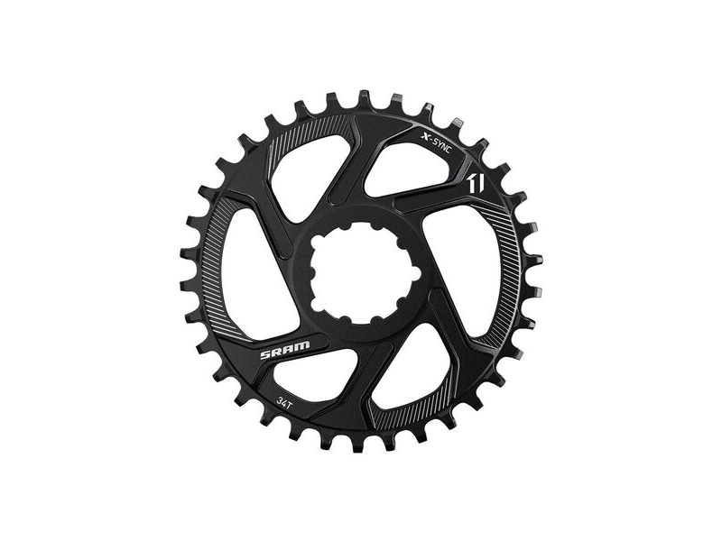 Sram Chain Ring X-sync Steel 30t Direct Mount 3mm Offset Steel 3.5mm Black 11 Speed Black 30t click to zoom image