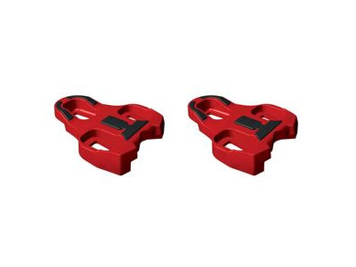 Velox Look Compatible Keo Pedal Cleats Red 9deg.