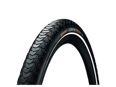 Continental Contact Plus Reflex - Wire Bead Black/Black Reflex 700x42c (40c)