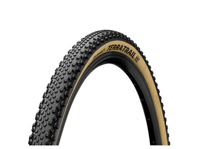 Continental Terra Trail Protection Tyre - Foldable Blackchili Compound: Black/Cream 700 X 40c