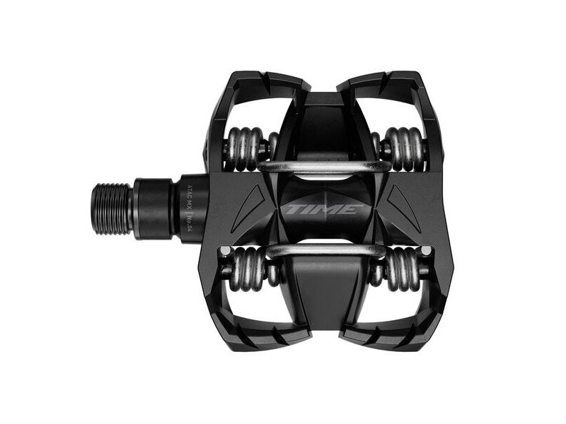 Time Mx 4 MTB Pedals, Including Atac Standard Cleats: Black click to zoom image
