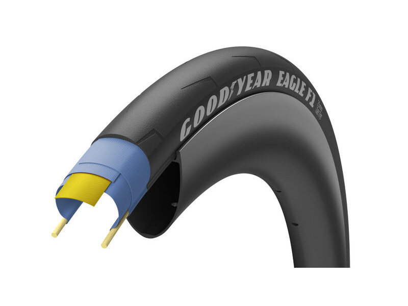 Goodyear Eagle F1 Tubeless 700x25 Tanwall click to zoom image