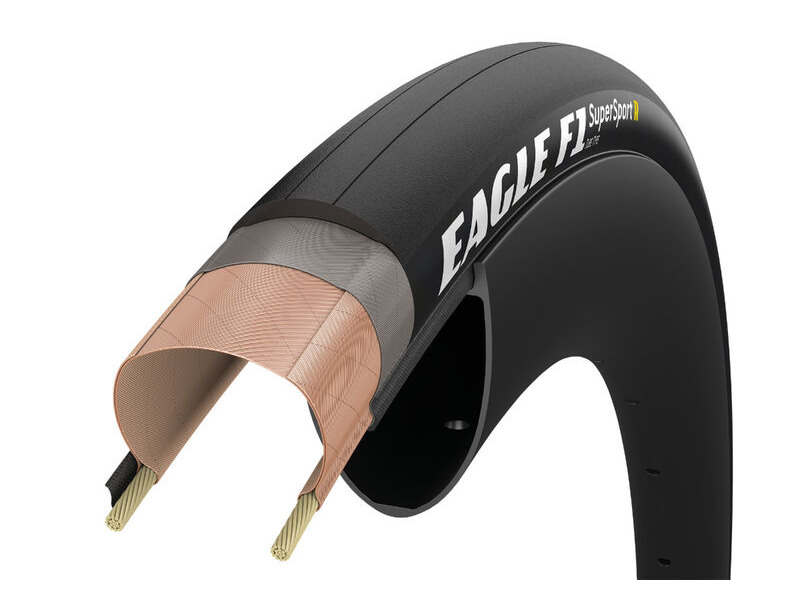Goodyear Eagle F1 SuperSport R Tubeless 700x25 tanwall click to zoom image
