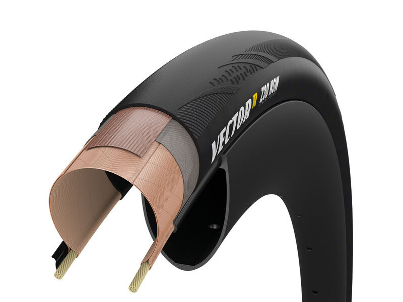 Goodyear Vector R Z30 SW 30-622 Tubeless Complete Black click to zoom image