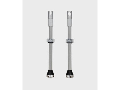 Peaty's x Chris King Tubeless MK2 Valves 80mm Silver