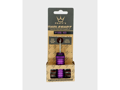 Peaty's Holeshot Tubeless Puncture Plugger Kit Single Violet  click to zoom image