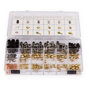 Aztec Hydraulic olive, shroud and barb kit - 18 types covering all major brands