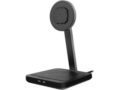 Quad Lock Dual Desktop Wireless Charger