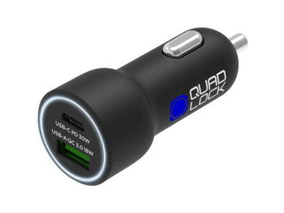Quad Lock Dual USB 48W Dual Car Charger