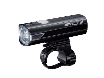CAT EYE Ampp 400s Front Bike Light: Black