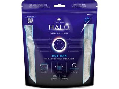 Finish Line Halo Hot Wax Lubricant Melts - 600g - Granular - Double Boil Bag