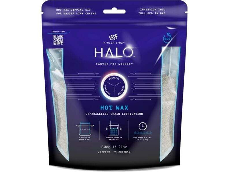 Finish Line Halo Hot Wax Lubricant Melts - 600g - Granular - Double Boil Bag click to zoom image
