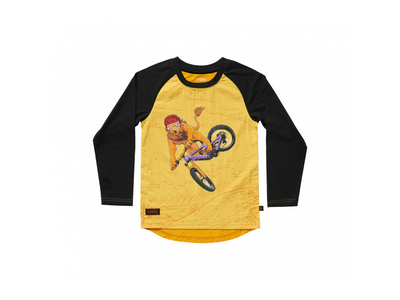 Kids Ride Shotgun Kids Lion Windproof Jersey click to zoom image