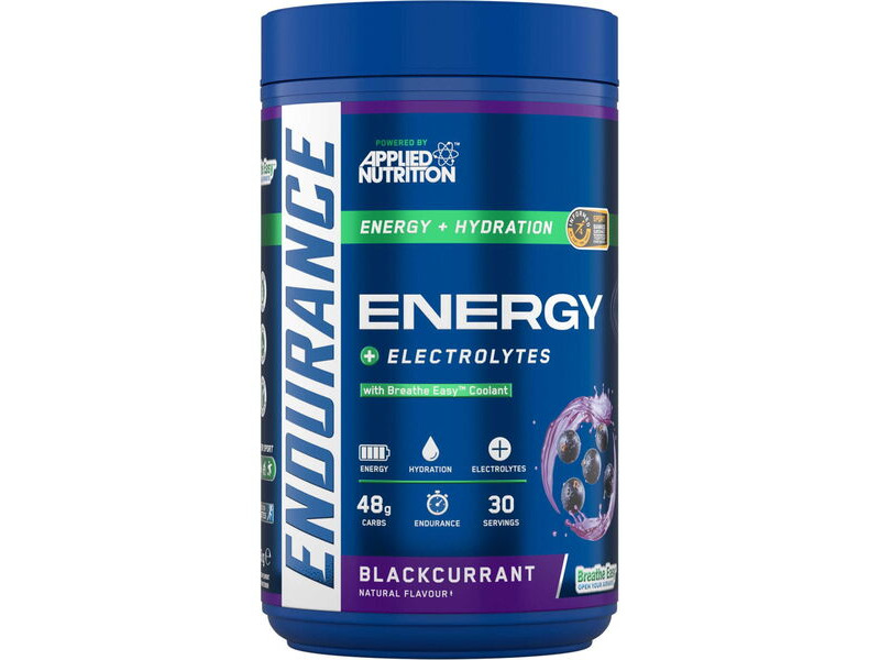 Applied Nutrition Endurance Breathe Energy & Hydration Powder - Blackcurrent - 1.5kg click to zoom image