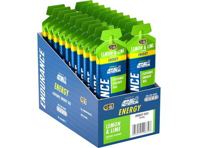 Applied Nutrition Endurance Isotonic Energy Gel - Lemon & Lime - 60ml x Box 20 click to zoom image