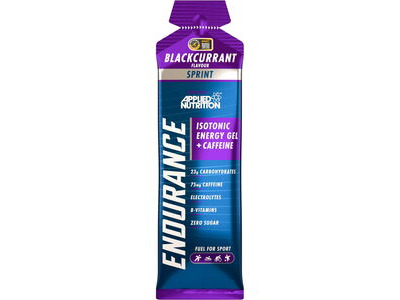 Applied Nutrition Endurance Sprint Isotonic Energy Gel Caffeine - Blackcurrant - 60ml x Box 20