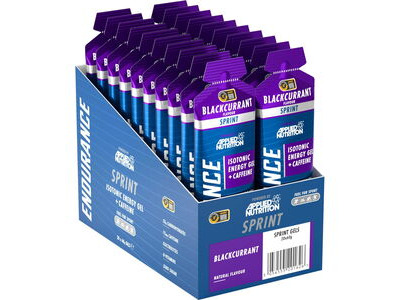 Applied Nutrition Endurance Sprint Isotonic Energy Gel Caffeine - Blackcurrant - 60ml x Box 20 click to zoom image