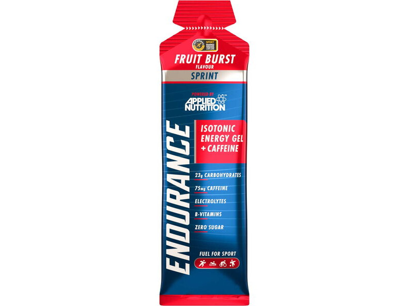 Applied Nutrition Endurance Sprint Isotonic Energy Gel Caffeine - Fruit Brust - 60ml x Box 20 click to zoom image